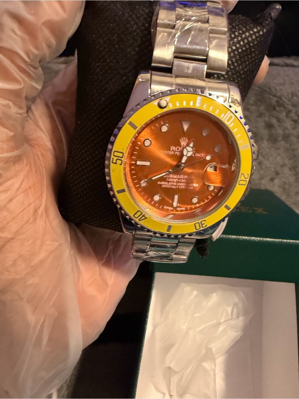 Luxury Dive Style Stainless Steel Watch ⌚️
